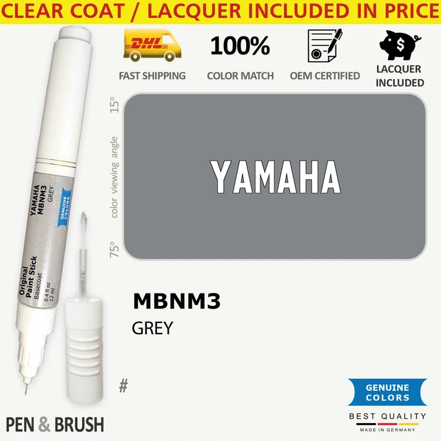 MBNM3 TOUCH UP Paint for Yamaha Gray GREY Pen Stick Scratch Chip Fix