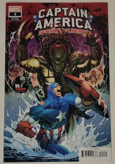 Captain America Sentinel Of Liberty #2 09/2022 Nm/Nm- Predator Variant Marvel