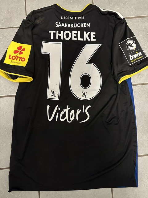 FC Saarbrücken - Heimtrikot 22/23 - Matchworn - Bjarne Thoelke - Gr. L - Adidas