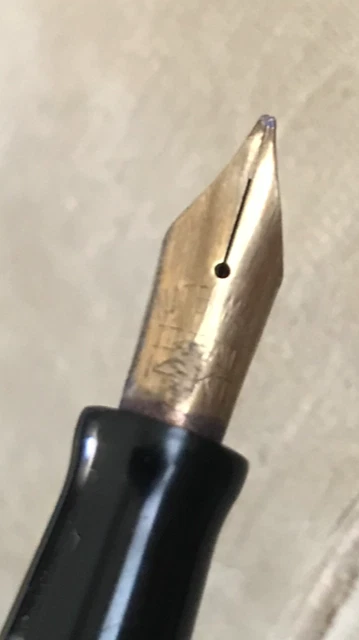 Stylo Plume Waterman Vintage Or 14 Carats ~1920/30 - Celluloïd, Plume En Or, état Magnifique Avec Boîte