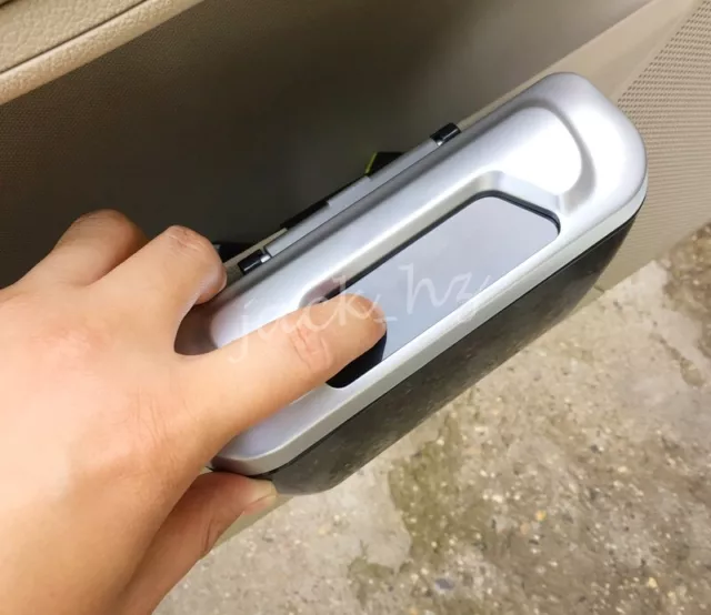 Car Auto Interior Door Slot Mini Garbage Can Rubbish Dust Bin Trash Box