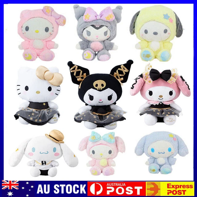 KUROMI MY MELODY Hello Kitty Cinnamoroll Sanrio Plush Toy Stuffed Doll