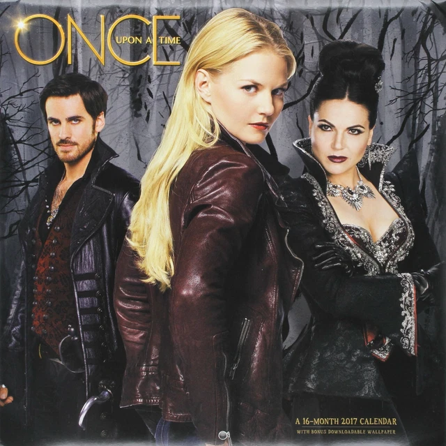 Once Upon a Time 2017 Wall Calendar - New & Sealed