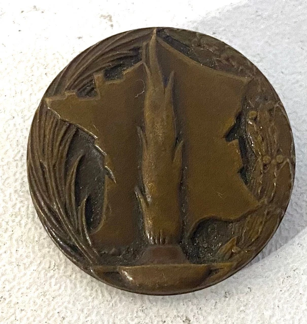 Insigne/médaille Ancien 'Héros Du Travail' Ukraine 1922 - Province De Kiev - Argent Et émail, Excellent état