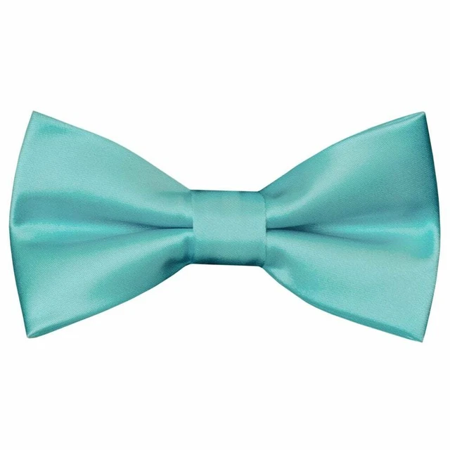 Cravatta con fiocco pre legata Tiffany blu ragazzi età 18 mesi-3 anni cravatta bambino cravatta bambino