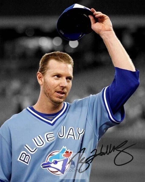 Roy Halladay Toronto Blue Jays Legend Farewell Signed Photo Autograph Poster