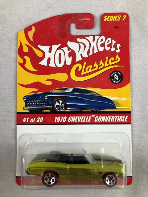 Classics Series 2 Hot Wheels #1 of 30 1970 Chevelle Convertible Antifreeze