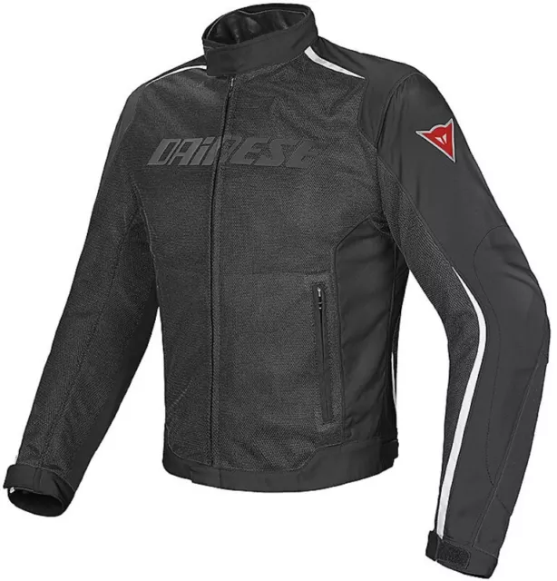 Giacca Moto Estiva Dainese Hydra Flux  Air D-Dry Jacket Black Whitw Tg 48