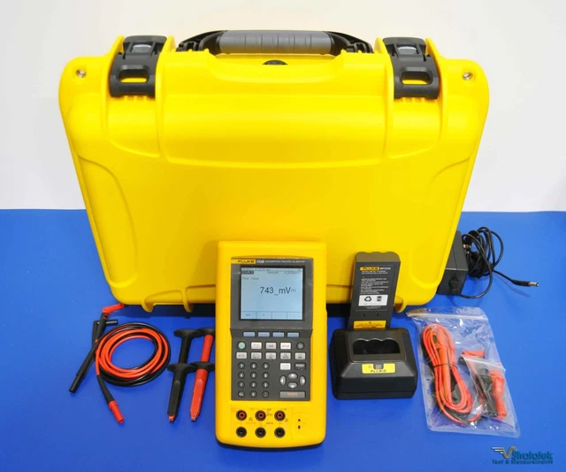 Fluke 743B Documenting Process Calibrator Multifunction Process NIST Calibrated