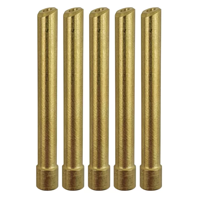 5 Pack - 2.4mm Standard Long Wedge Collets - WP17 | 18 | 26 TIG Welding Torch