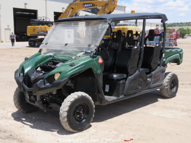 2019 Yanmar YU700GMP Longhorn 4WD Utility Vehicle Cart UTV Gas bidadoo