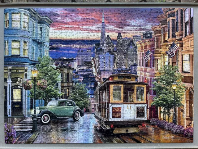 Clementoni 1000 Piece Jigsaw - San Francisco - In Excellent Condition