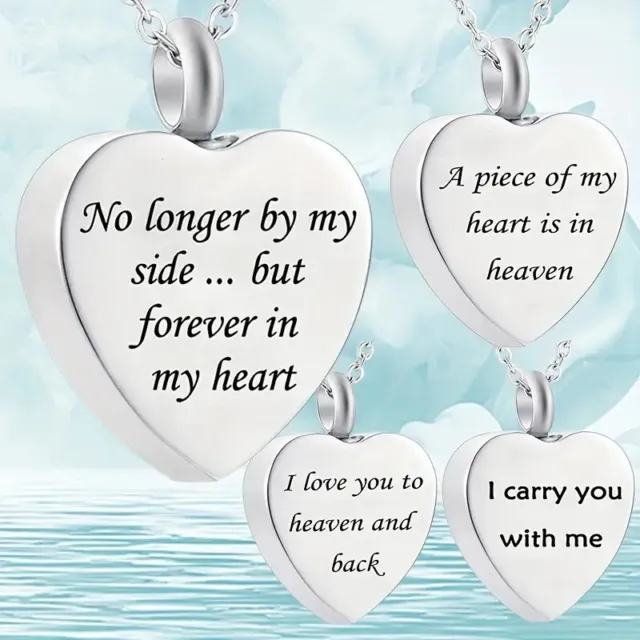 Cremation Jewellery Urn Necklace Pendent Ashes Locket Keepsake Memorial Funeral
