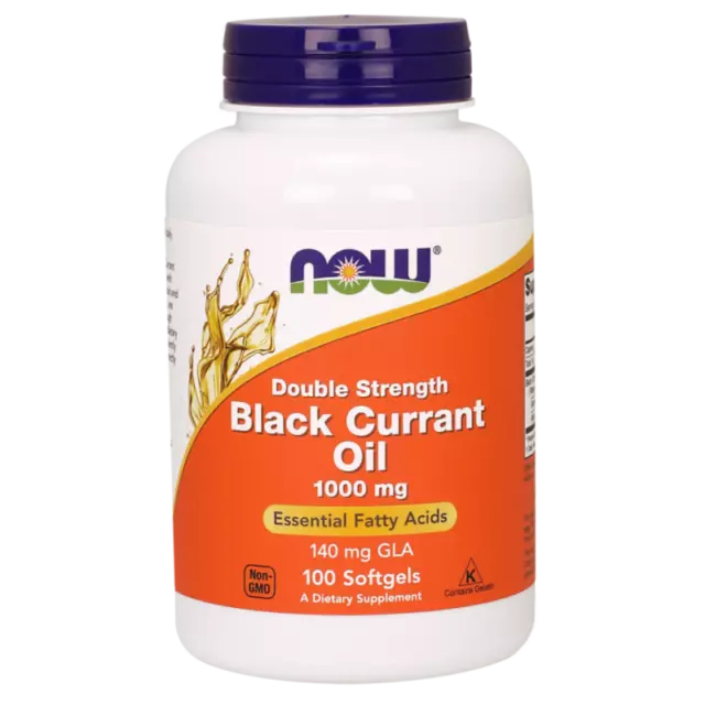 Now Foods Black Currant Oil 1000 mg, 100 capsules