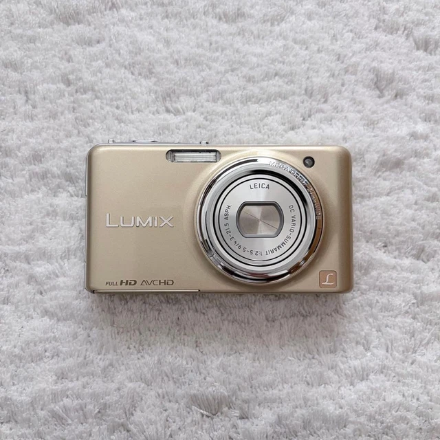 PANASONIC LUMIX DMC-FX77 Gold Compact Digital Camera Tested