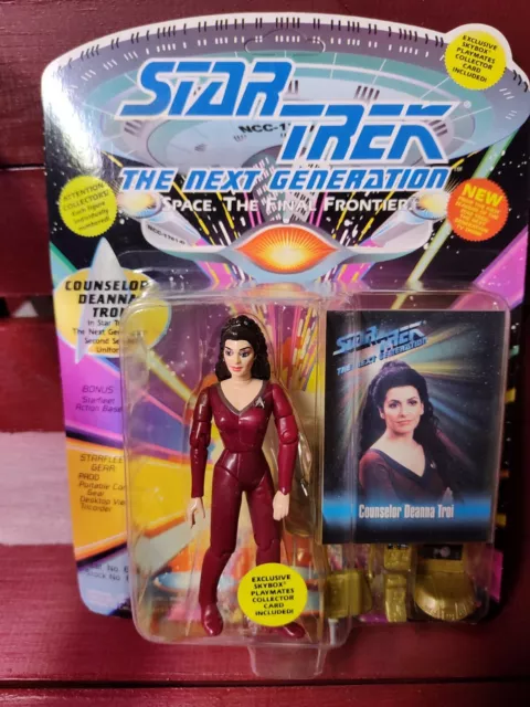 Star Trek The Next Generation Deanna Troi 5" Action Figure Playmates 1993