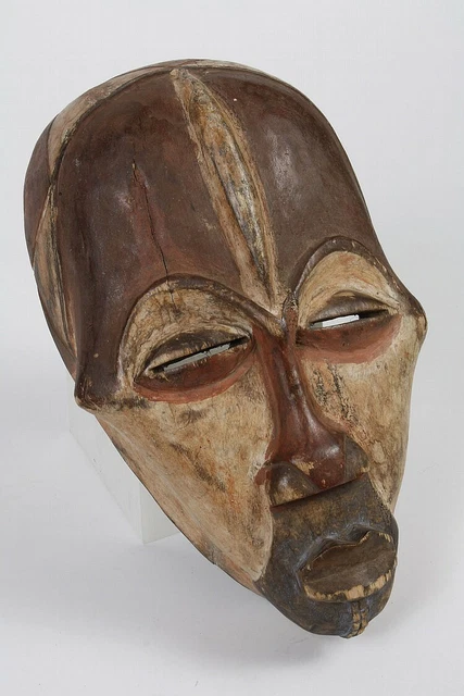 Democratic Republic Of The Congo Carved Wood Kuba Mask