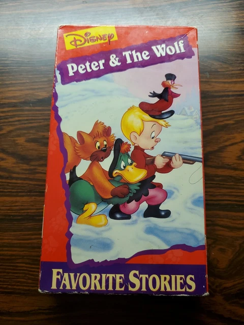 Walt Disneys Favorite Stories - Peter  the Wolf VHS 1994 Cartoon