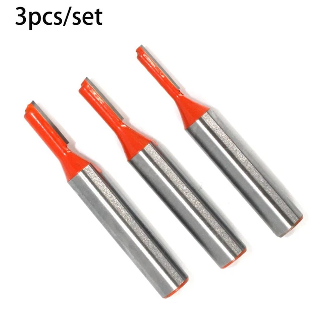 Brocas de taladro carburo 8 mm broca de enrutador herramientas de carpintería doble flauta profesional