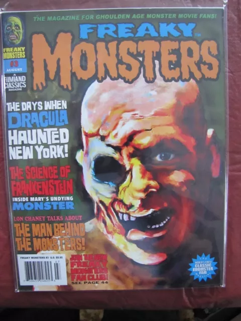Freaky Monsters # 3 Uncirculated The Days When Dracula Haunted New York
