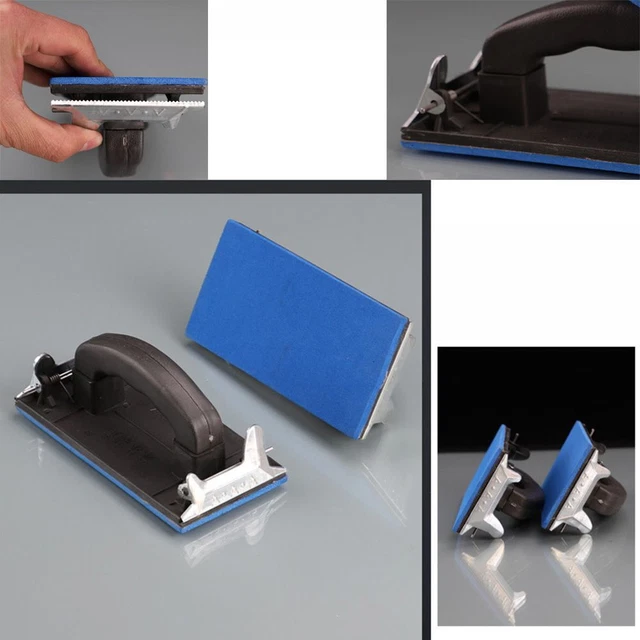 Woodworking Sander Tool Sandpaper Holder Polishing Sand Frame Sandpaper Clip