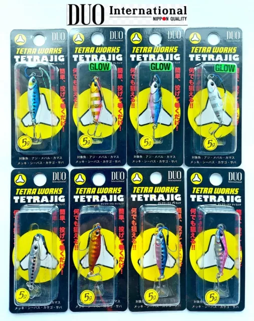 DUO TETRA WORKS TETRA JIG 5gr.3/16oz Shore Jigging,Micro JIG,Hard Fishing Lure