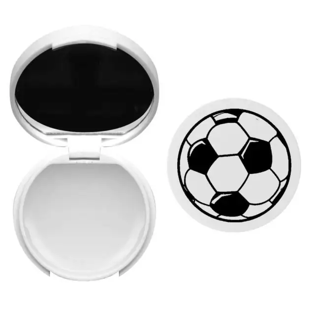 'Soccer Ball' Lip Balm with Mirror (BM00030202)