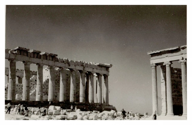 Négatif Photo Stéréoscopique Plaque - Grèce, Athènes, Acropole, Érechthéion (1900-1939)