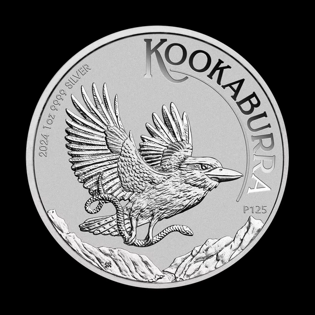 2014 AUSTRALIA $1 Kookaburra Perth Coin Show Special 1oz .999