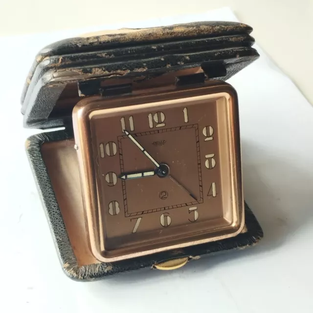 1920 Jaeger-LeCoultre 2 Days Travel Alarm Clock Sveglia da viaggio