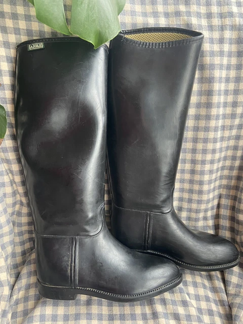 aigle neoprene lined ladies wellies