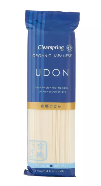Spaghetti Udon Biologici Giapponesi 200 g (confezione da 12)