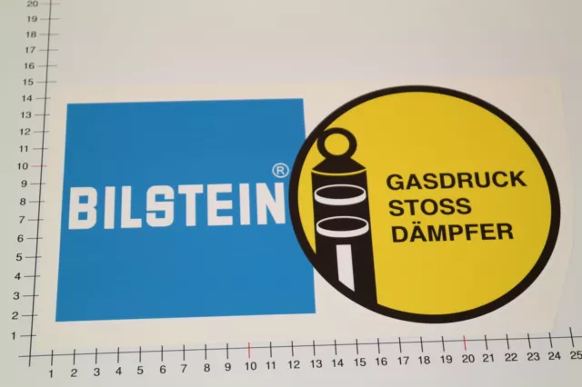 XXL BILSTEIN Autocollant Sticker Grand Amortisseur Combinés Filetés Static Bas 8 2