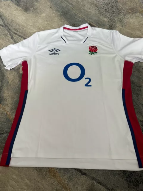 England Rugby Union Shirt Made By Umbro. Size 3XL (XXXL) Free UK Tracked PP