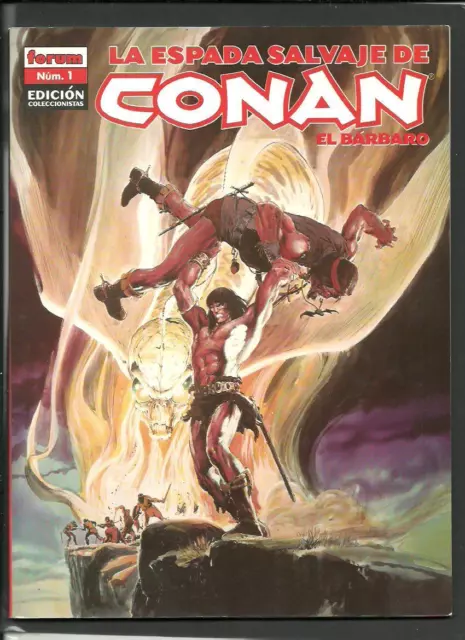 La espada salvaje de Conan El Bárbaro. Nº 1 Edic. Coleccionistas. Forum