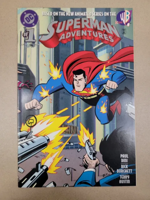 Superman Adventures Vol 1 #1 November 1996 Men of Steel Softcover DC Comic Book