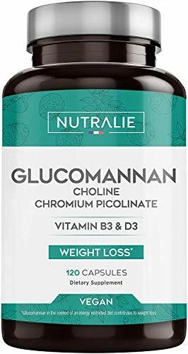 Konjac Glucomannane 3.000mg par dose | Aide Minceur et Coupe-Faim 100% Naturel a