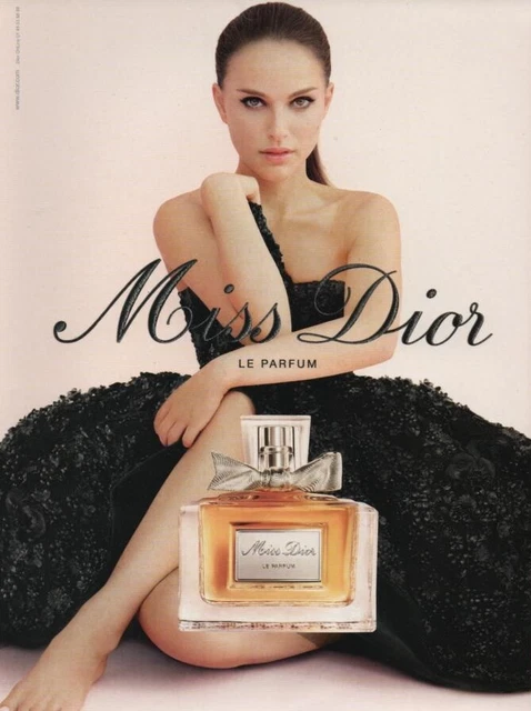 PUBLICITÉ PAPIER GLACÉ Perfume Ad Miss Dior de Dior 2013