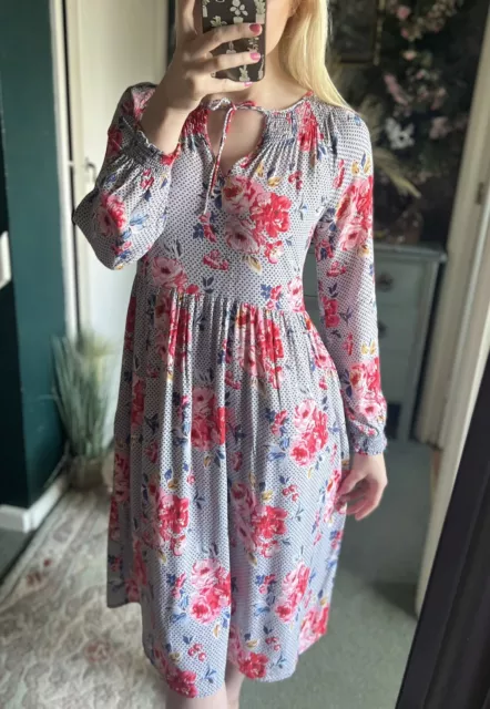 Cath Kidston Vintage Floral Tea Dress Size 12