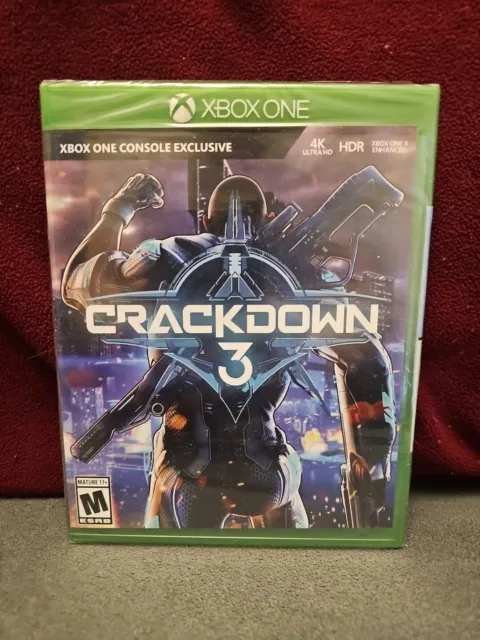 Crackdown 3 (Microsoft Xbox One, 2019) BRAND NEW SEALED