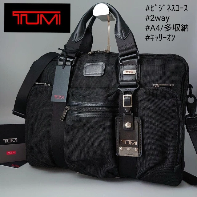 TUMI 22611DH ALPHA BRAVO McNair Slim Brief 2WAY Shoulder Bag