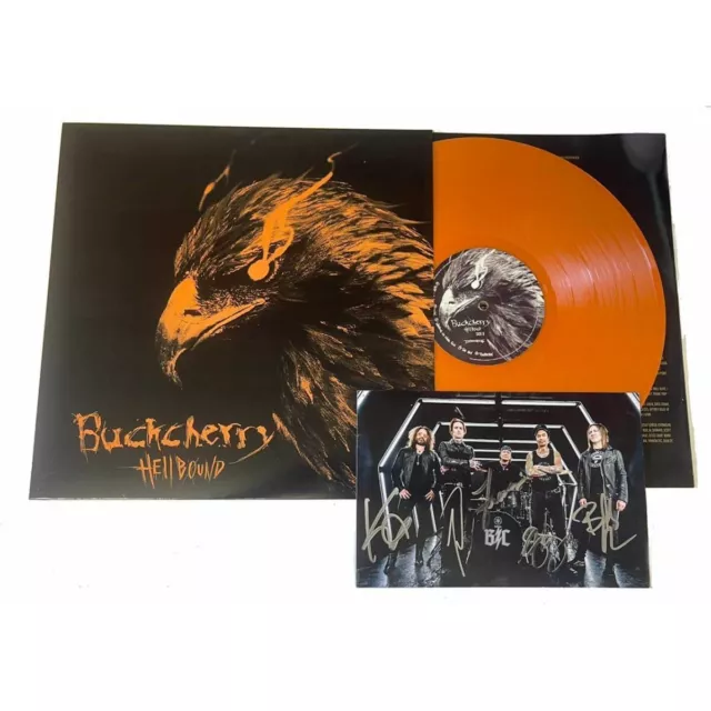 Buckcherry 'Hellbound' SIGNED Orange Vinyl - NEW