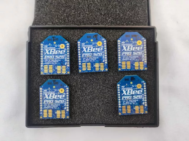 Digi International XBee-Pro S2B 2.4GHz Transceiver Module x 5