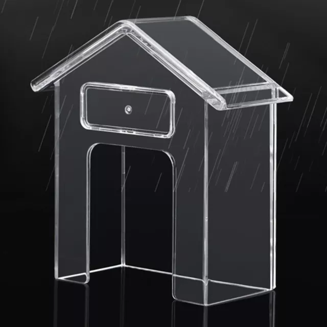 Boîte étanche pour sonnette transparente PC housse de pluie avec indicateur cl