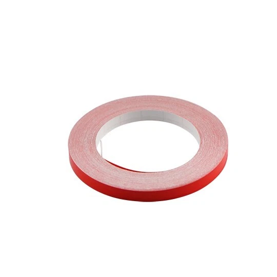 Autocollant Liseret Rouge 6Mm (10M) Pour Jante/Carrosserie