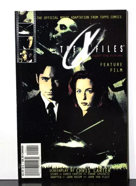 The X-Files Fight The Future Topps Comics 1998 Movie Adaptation
