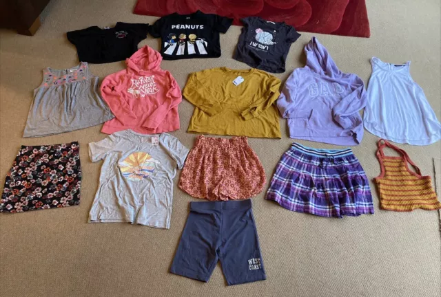 ragazze 11-12 anni pacchetto felpe con cappuccio top gonne inc next gap Abercrombie alcune nuove