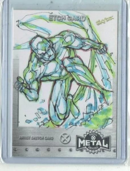 Marvel 2020 Upper Deck Metal Universe Artist Sketch Card 1/1 (Dave Lynch)