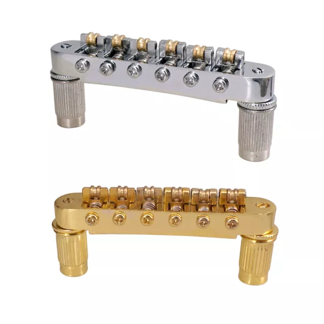 6 Saiten Gitarren Roller Saddle Bridge Saitenhalter Für LP Gitarre