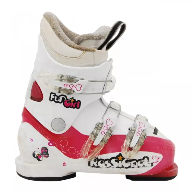 Chaussure de ski occasion junior Rossignol Fun Girl - Qualité A 37/23.5MP